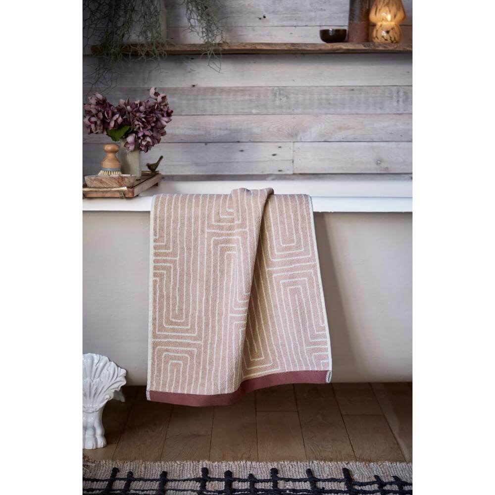 Abigail Ahern X Murmur Pia Towel Dusky Pink